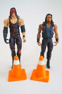 WWE Kane & Roman Reigns Battle Pack 35 figuras de acción de lucha libre de Mattel - Imagen 1 de 18