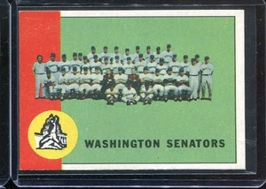 1963 Topps Baseball # 131 Senators Team NM+ Near Mint Plus - Picture 1 of 2