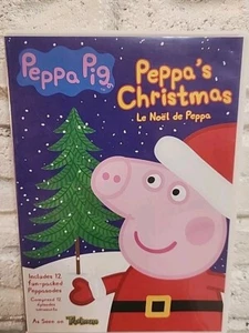 Peppa Pig Peppa's Christmas (DVD, 2014) Canadian Bilingual 12 Episodes Treehouse - Picture 1 of 7