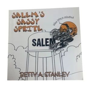 Salem’s Sassy Sprite Wee Witch Winifred Betty A. Stanley Signed Children's PB - Imagen 1 de 5
