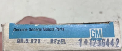 Buick Skylark 1971-72 bisel de rueda de 3 pulgadas GM#1236442 Foto 1 de 3