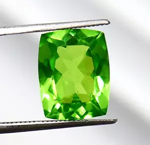 Excelente Piedra preciosa suelta certificada 10 quilates corte cojín peridoto natural mejor oferta - Imagen 1 de 6