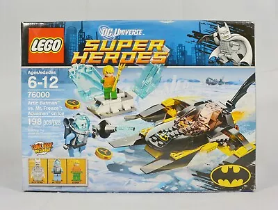 NEW Open Box LEGO 76000 Arctic Batman vs Mr. Freeze 198 Pieces Artic Sealed Bags - Image 1 of 4