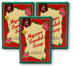 Mysore Sandal Bathing Soap 75g (Pack of 3) | Free Shipping - Picture 1 of 3