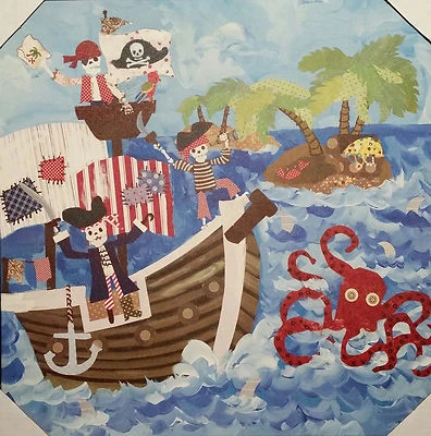 CIRCO WALL CANVAS CHOOSE PIRATE, ALL SPORTS, MONSTER, DINO OR BIKES OOPSY DAISY  - Image 1 of 4