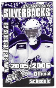 ¡Horario de hockey Salmon Arm 2005-06 BCHL!¡!! Centro comercial Piccadilly - Imagen 1 de 1