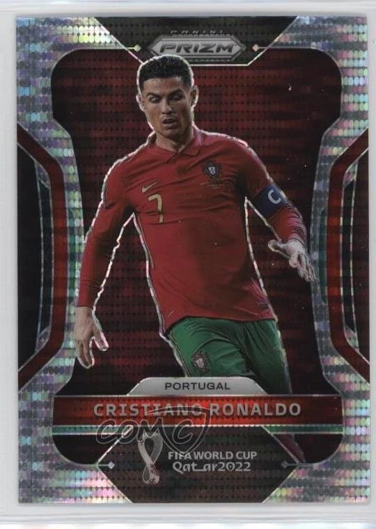 2022 Panini Prizm World Cup Qatar Breakaway Prizm Cristiano Ronaldo #175