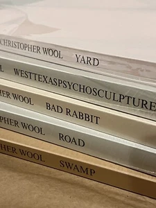 Christopher Wool Holzwarth Berlin Book Lot of 5 Signed ROAD YARD SWAP BAD RABBIT - Imagen 1 de 24
