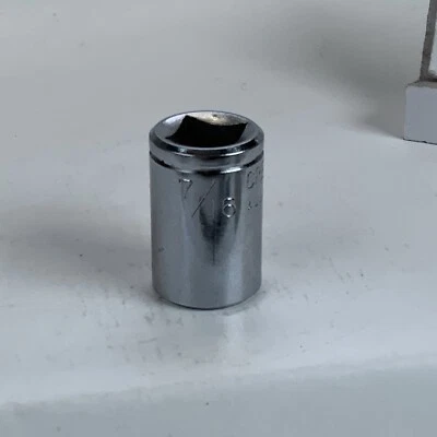 CRESCENT LT614, 7/16in. 3/8 Drive 6pt SAE Socket, Japan - Image 1 of 4