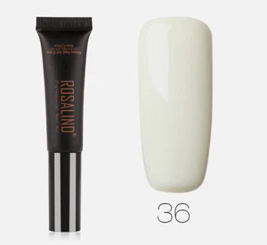 ROSALIND Pure Colour Gel Nail Polish Tube With Brush Soak Off UV LED Cream 36 - Picture 1 of 4