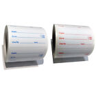 500pcs/roll Kitchen Sticker Refrigerator Freezer Food Storage Date Content Labe^