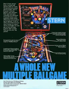 Flipper ROM CPU SET (4 Chips) Stern Nine Ball - Bild 1 von 1