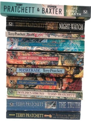 Terry Pratchett Discworld Book Collection Fantasy Novels Set Corgi  T2080 HY13 - Image 1 of 4