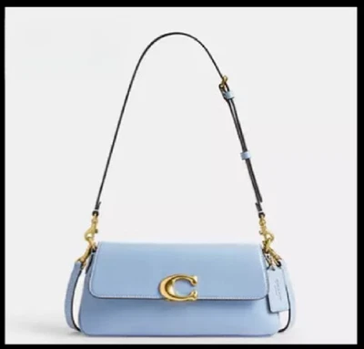 Bolso de Hombro CAM16 2 Vías Bluebell Cuero de Becerro Refinado Outlet NUEVO Foto 1 de 4