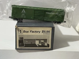 QUALITÄT BASTELKISTE FACTORY CON COR WEYERHAEUSER 50' PANEL TÜRBOX HELLGRÜN N - Bild 1 von 7