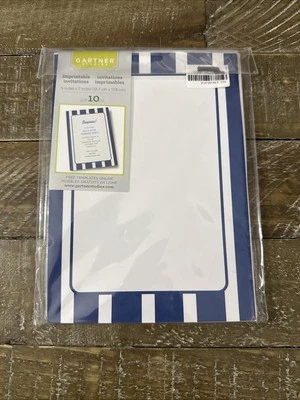 Gartner Studios приглашения и конверты для печати упаковка из 10 штук - Изображение 1 из 3