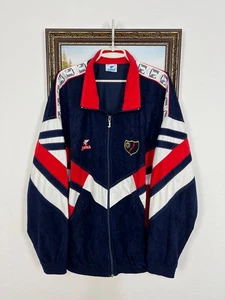 Vintage 90's Joma Rayo Vallecano Football Jacket Soccer Track Top Mens Size XL - Picture 1 of 13