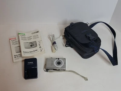 Canon PowerShot SD300 Digital ELPH Camera with Case - Image 1 of 4