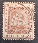 British Guiana QV 1876-79 SG133a 48c Red-Brown 