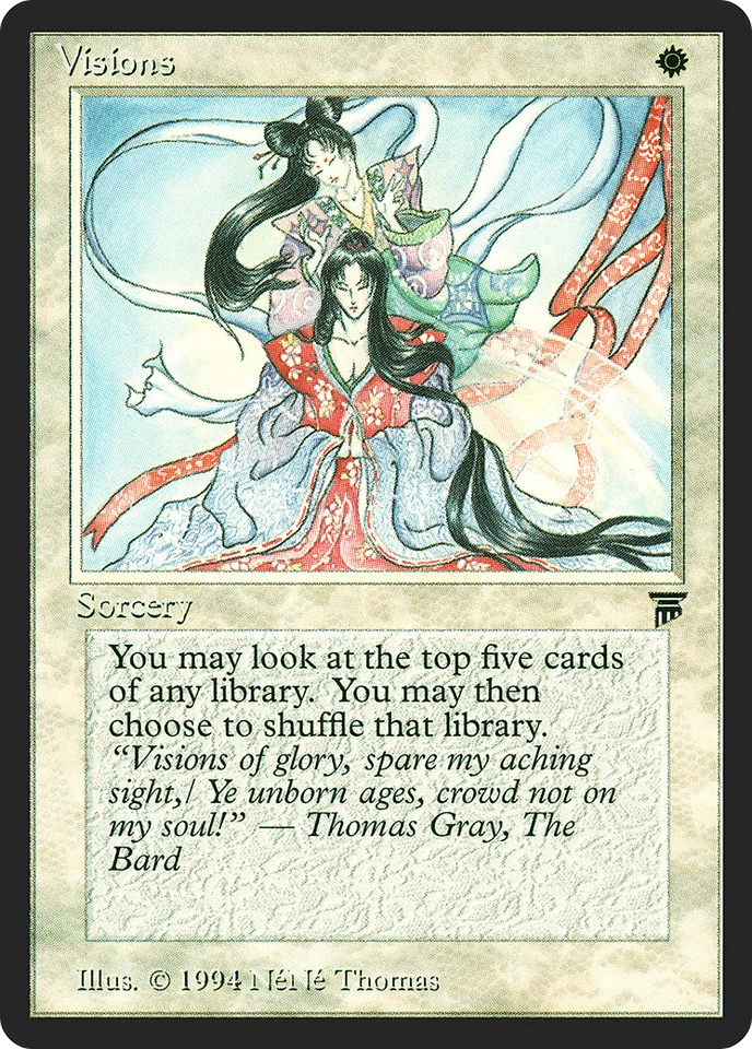 Visions (Damaged) Legends LEG Magic MTG - Image 1 of 1