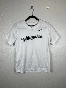 Nike Milwaukee Brewers #4 Baseball Jersey Youth White Size Large - Picture 1 of 8