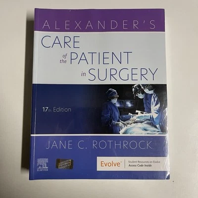 Alexander's Care of the Patient in Surgery 17th Edition by Jane Rothrock PhD RN - image 1 of 4