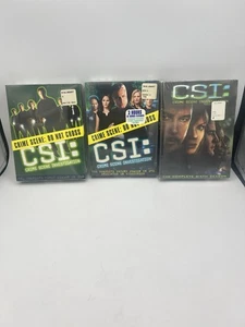 CSI: Crime Scene Investigation Seasons 1-2 & 6 DVD Box Set Lot CBS /Paramount - Imagen 1 de 17