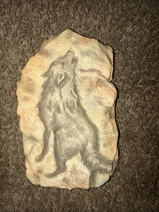 JONDU DESIGNS Detaillierte Welt Petroglyphe John Running "Frag" Felskunst signiert - Bild 1 von 3