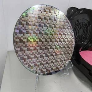 12 Inch Silicon Wafer Photomask Chip Semiconductor Display Teaching Research - Picture 1 of 5