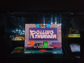Rolling Thunder Arcade PCB - JAMMA - WORKS!