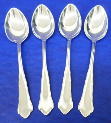 4 - WMF Silverplate CHIPPENDALE Patent 90 Flatware 5 3/8" TEASPOONS - Image 1 of 4
