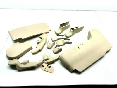 JUEGO FUNDAS ASIENTO DELANTERO CONDUCTOR IZQUIERDO INFINITI QX56 QX80 2011-2017 OEM BEIGE. Foto 1 de 4