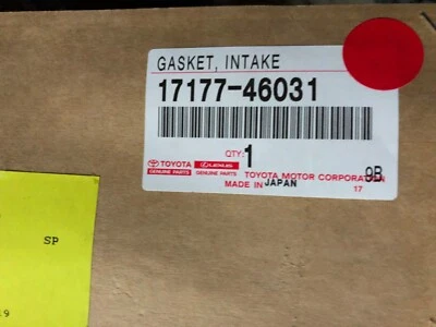 *NUEVO GENUINO 93-98 TOYOTA SUPRA TURBO 2JZ OEM JUNTA COLECTOR ADMISIÓN 17177-46031 Foto 1 de 2