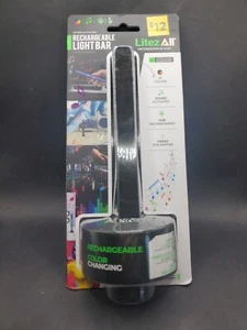 LitezAll Rechargeable Sound Activated Color Changing Light Bar New - Picture 1 of 2