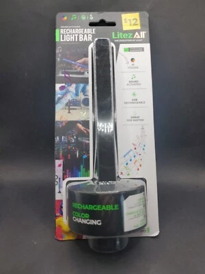 Barra de Luz LitezAll Recargable Sonido Activado Cambio de Color Nueva Foto 1 de 2