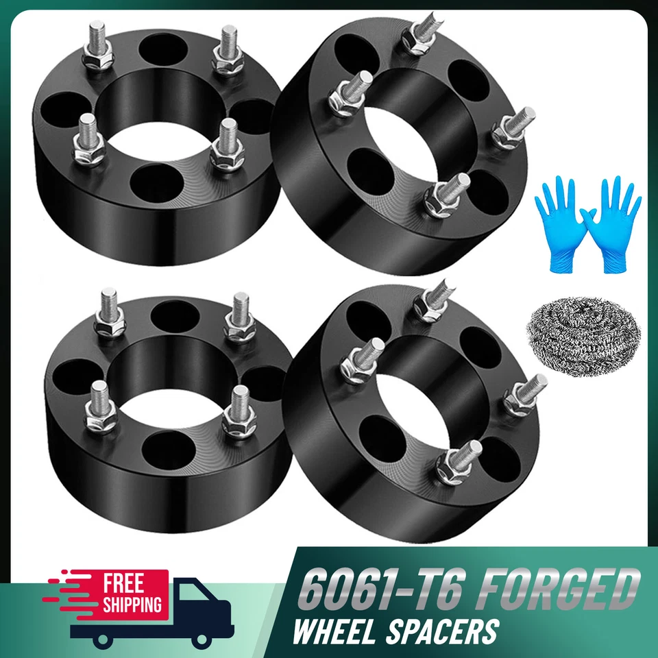 4PCS 2" | 4x110 Wheel Spacers For Yamaha Big Bear Grizzly Kodiak Rhino Kawasaki  — 第 1/4 张图片