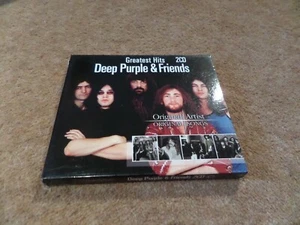 CD DOUBLE ALBUM - DEEP PURPLE & FRIENDS - GREATEST HITS - Picture 1 of 2