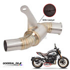 Motorcycle Exhaust Link Pipe Replace Catalyst For Cfmoto Cl-X 700 Clx700 2020-23