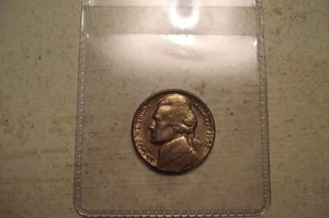 1955-P JEFFERSON NICKEL (CF) - Picture 1 of 2