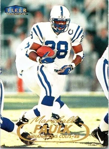 1998 Fleer Tradition #31 Marshall Faulk - Picture 1 of 2