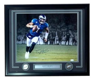 Jalen Hurts signiert Adler individuell gerahmtes Foto Display (JSA) JSA 22" mal 27" - Bild 1 von 4