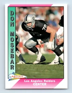 1991 Pacific Don Mosebar Los Angeles Raiders #238 - Picture 1 of 2