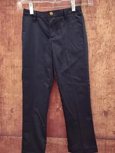 Lands End Girls Khaki/ Navy Pants Size 6 - Picture 1 of 8