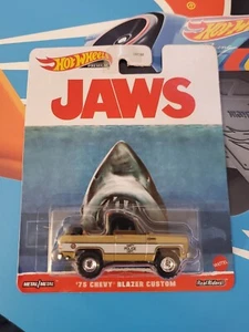 2023 Hot Wheels Premium Retro Entertainment Jaws '75 Chevrolet Blazer Custom NEW - Picture 1 of 5