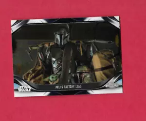 Star Wars Topps Mandalorian Chrome 2022 Base Set Peli's sketchy lead S2-8 - Bild 1 von 1