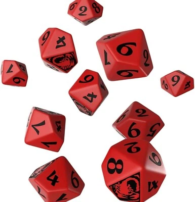 Legend of the Five Rings (L5R) Scorpion Clan Dice (D10) | Q-Workshop - Image 1 of 2