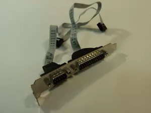 Standard Mainboard Adapter DB-25 DE-9 Stecker Seriell 686-122614 - Bild 1 von 1