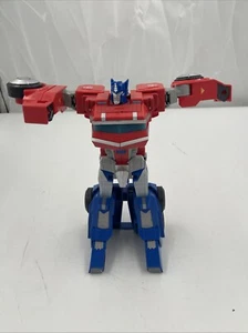 Optimus Prime Transformers Cyberverse Adventures Dinobots Unite Roll N’ Change - Picture 1 of 4