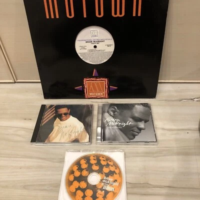 Brian McKnight Vinyl & CD LOT Hold Me Remix- Self Titled Superhero & Anytime - Image 1 of 4