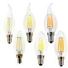 Ampoules à filament DEL rétro vintage gradables E14 SES 2W 4W 6W 220V lampes RE
